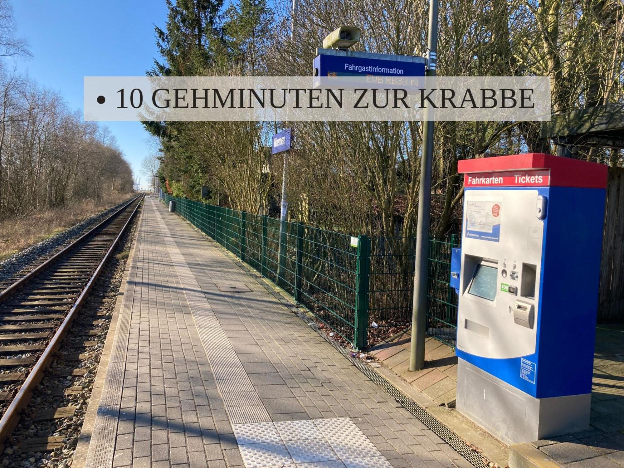 Haus Krabbe Apartments Mit Doppelbetten, Fuer 1-2 Personen, Hunde Kostenfrei Willkommen, Kostenfreier Parkplatz, Zwischen Bremerhaven Und Cuxhaven Gelegen ヴレーメン エクステリア 写真